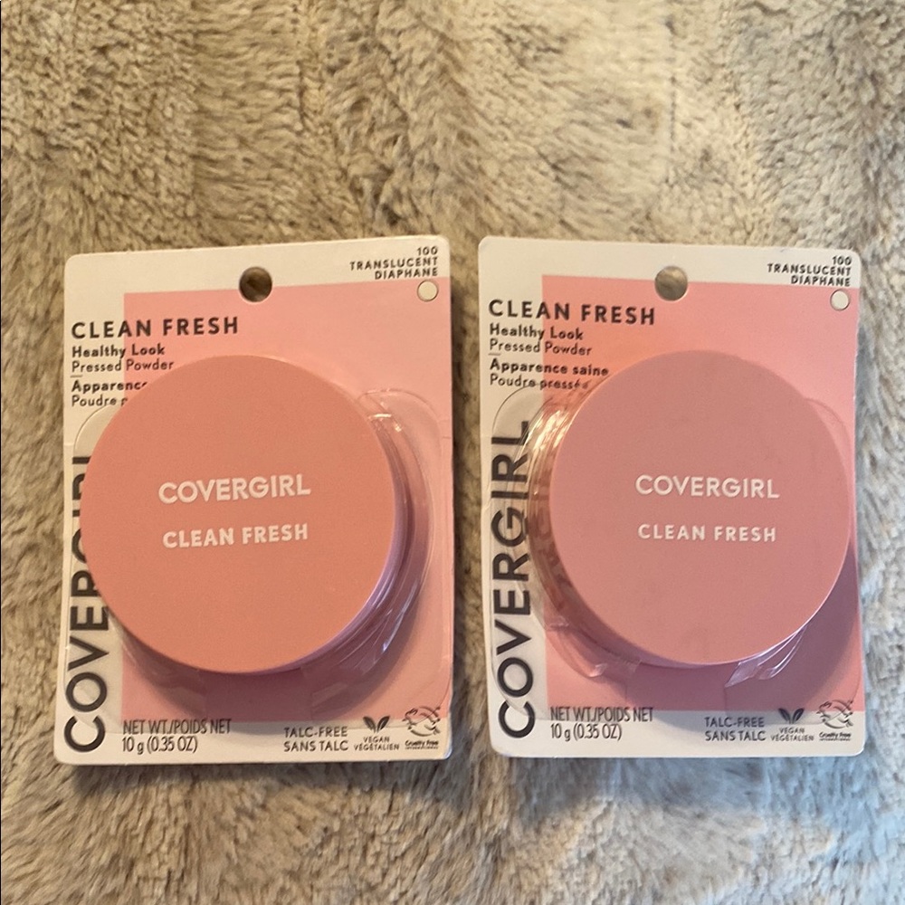 NIB CoverGirl Translucent Pressed Powder Duo